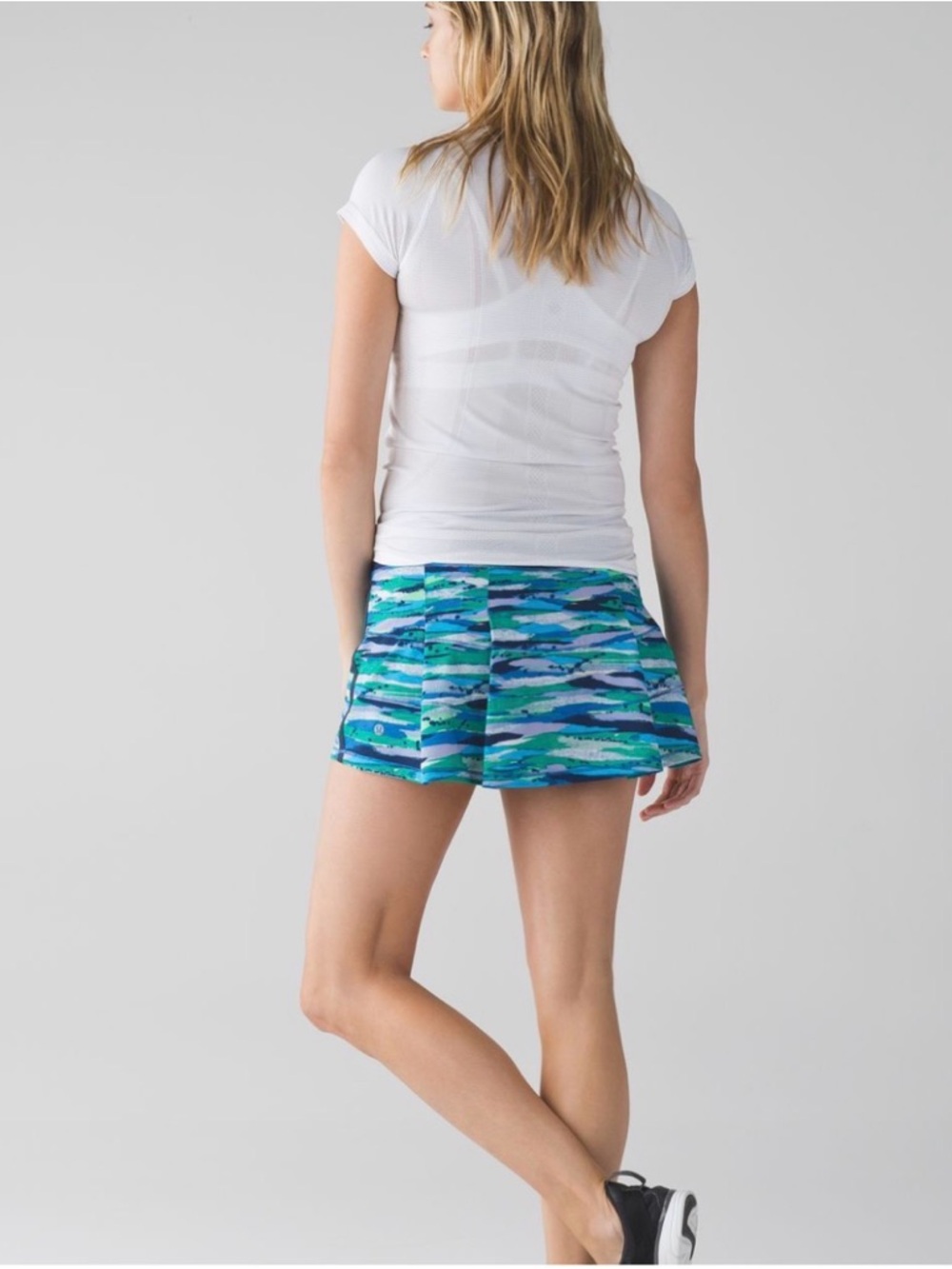 Lululemon  Pace Rival Skirt II (Regular)
Seven Wonders Multi / Hero Blue Size 10 - Picture 3 of 9